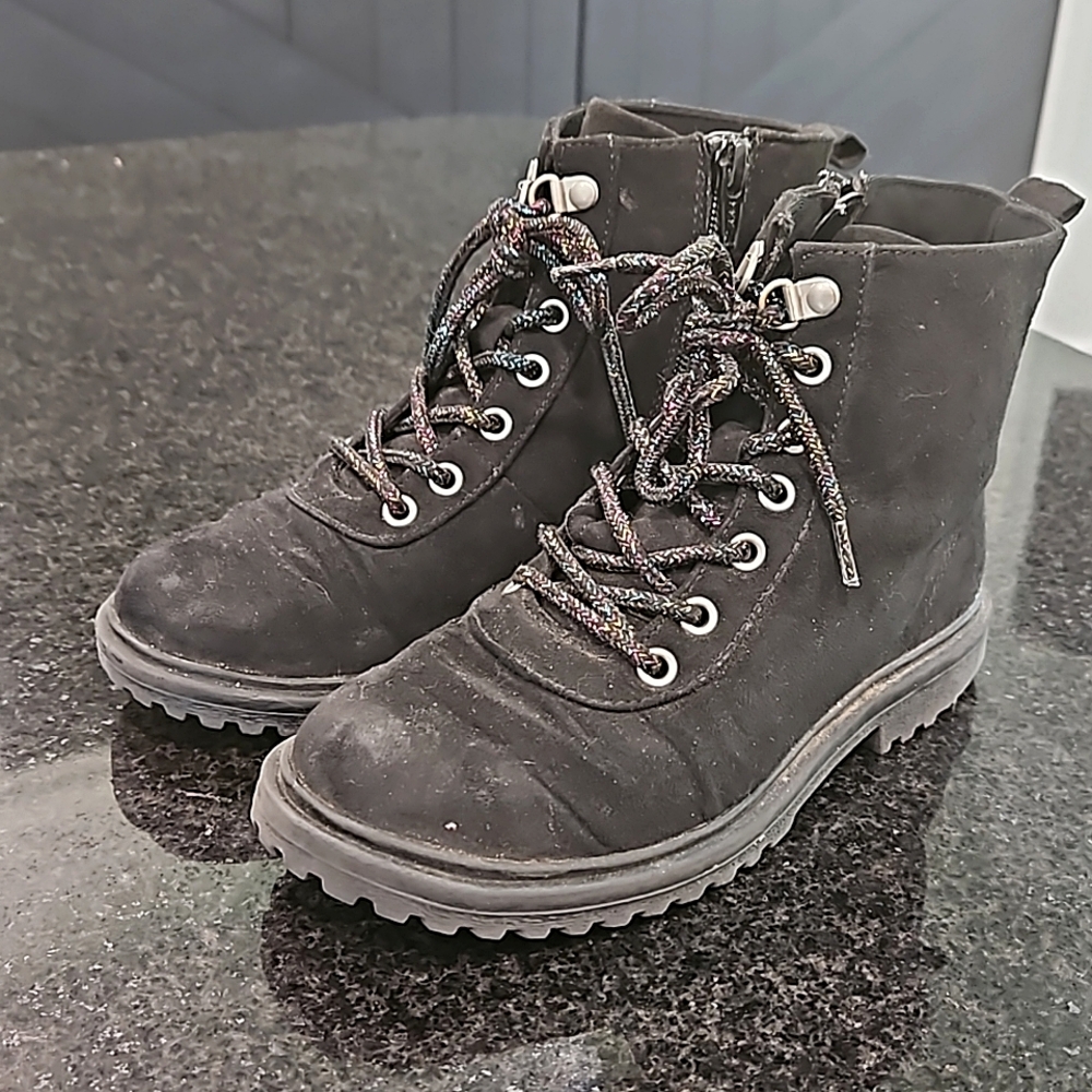 Little Girl Combat Boots